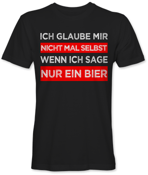 Ich glaube mir nicht mal selbst