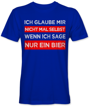 Ich glaube mir nicht mal selbst