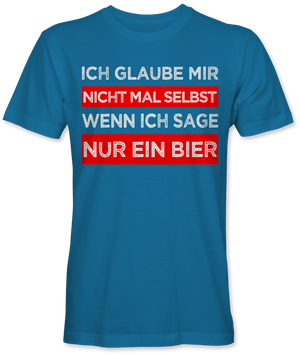 Ich glaube mir nicht mal selbst