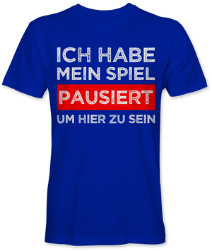 Ich habe mein Spiel pausiert