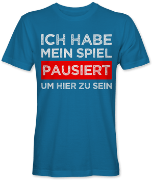Ich habe mein Spiel pausiert