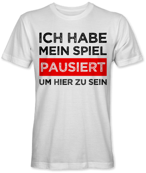 Ich habe mein Spiel pausiert