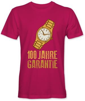 100 Jahre Garantie Uhr - Kreisligahelden