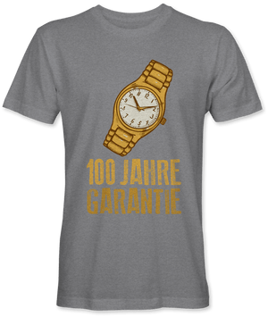 100 Jahre Garantie Uhr - Kreisligahelden