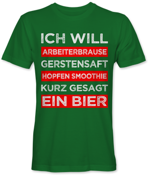 Ein Bier will ich