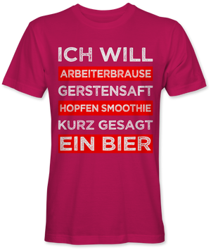 Ein Bier will ich