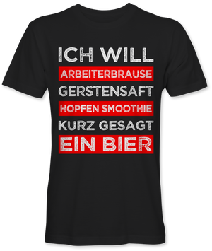 Ein Bier will ich