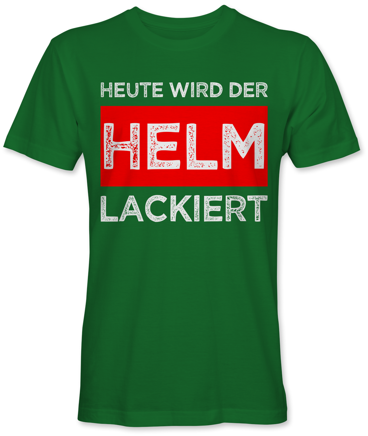 Heute wird der Helm lackiert