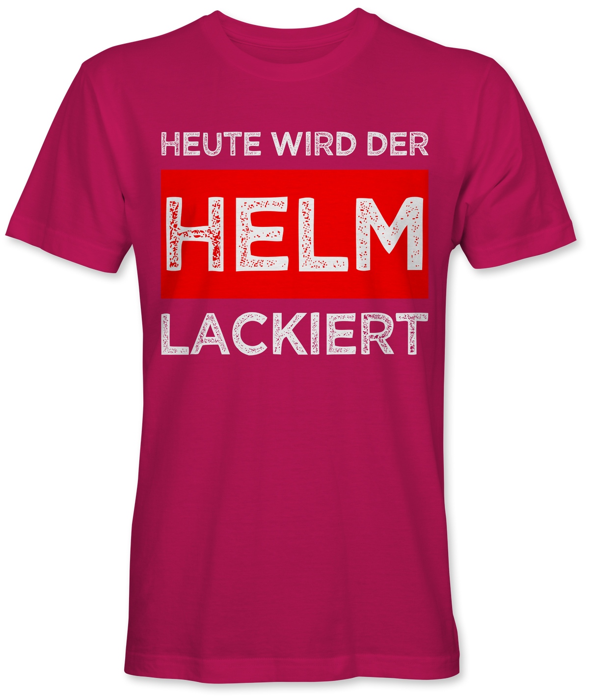Heute wird der Helm lackiert