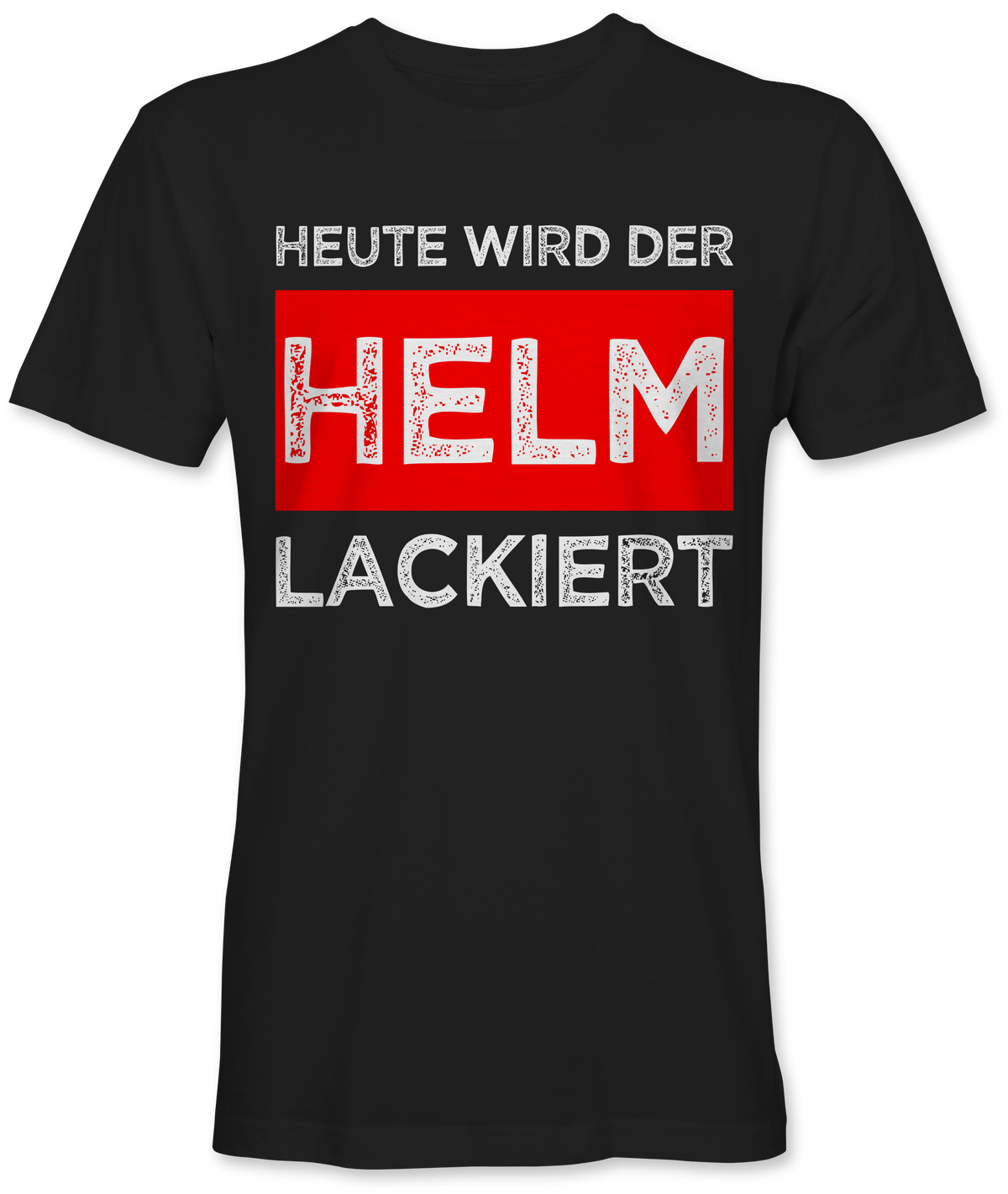 Heute wird der Helm lackiert
