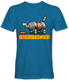 Eine seltene Tierart: Der Bierbeiner - Malle/ Party Shirt ...