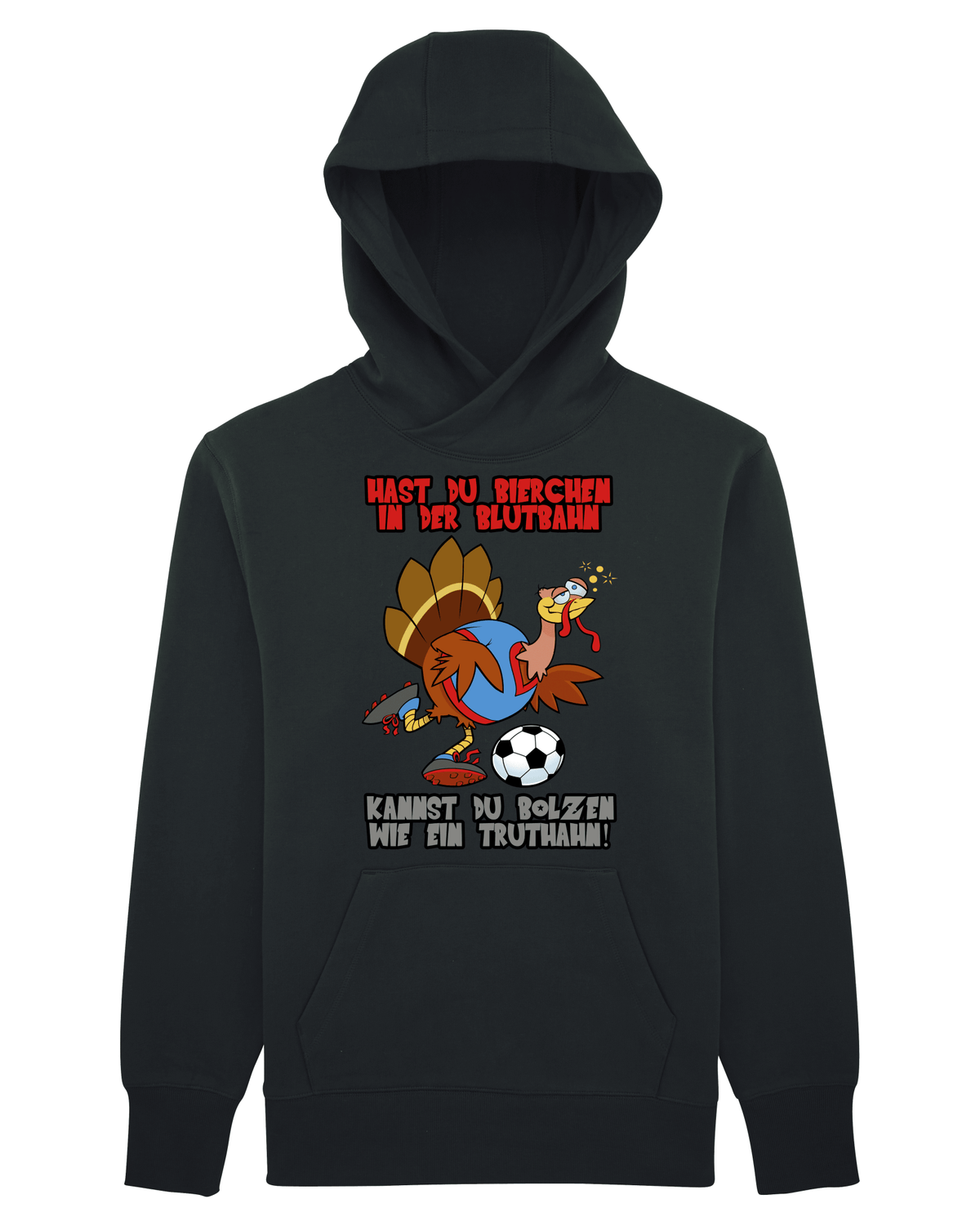 Bolzen wie ein Truthahn Premium Hoodie - Kreisligahelden