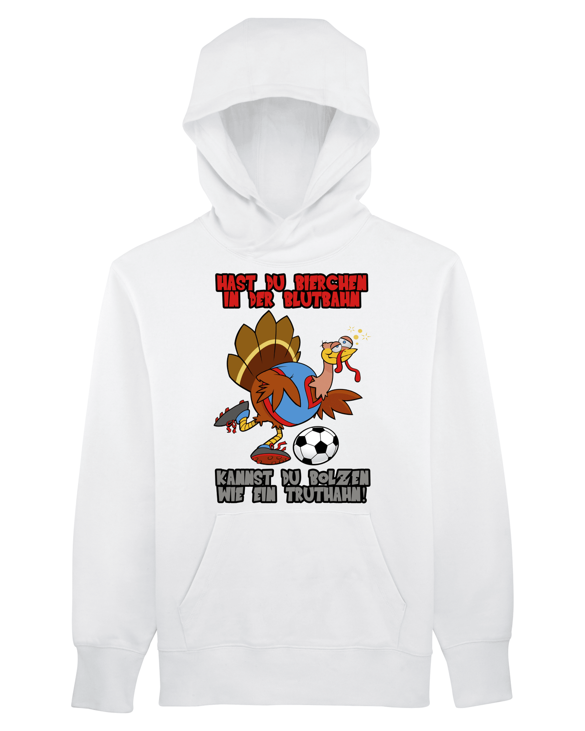 Bolzen wie ein Truthahn Premium Hoodie - Kreisligahelden