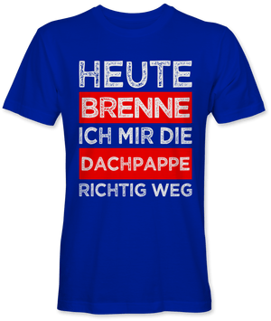 Dachpappe wegbrennen - Kreisligahelden