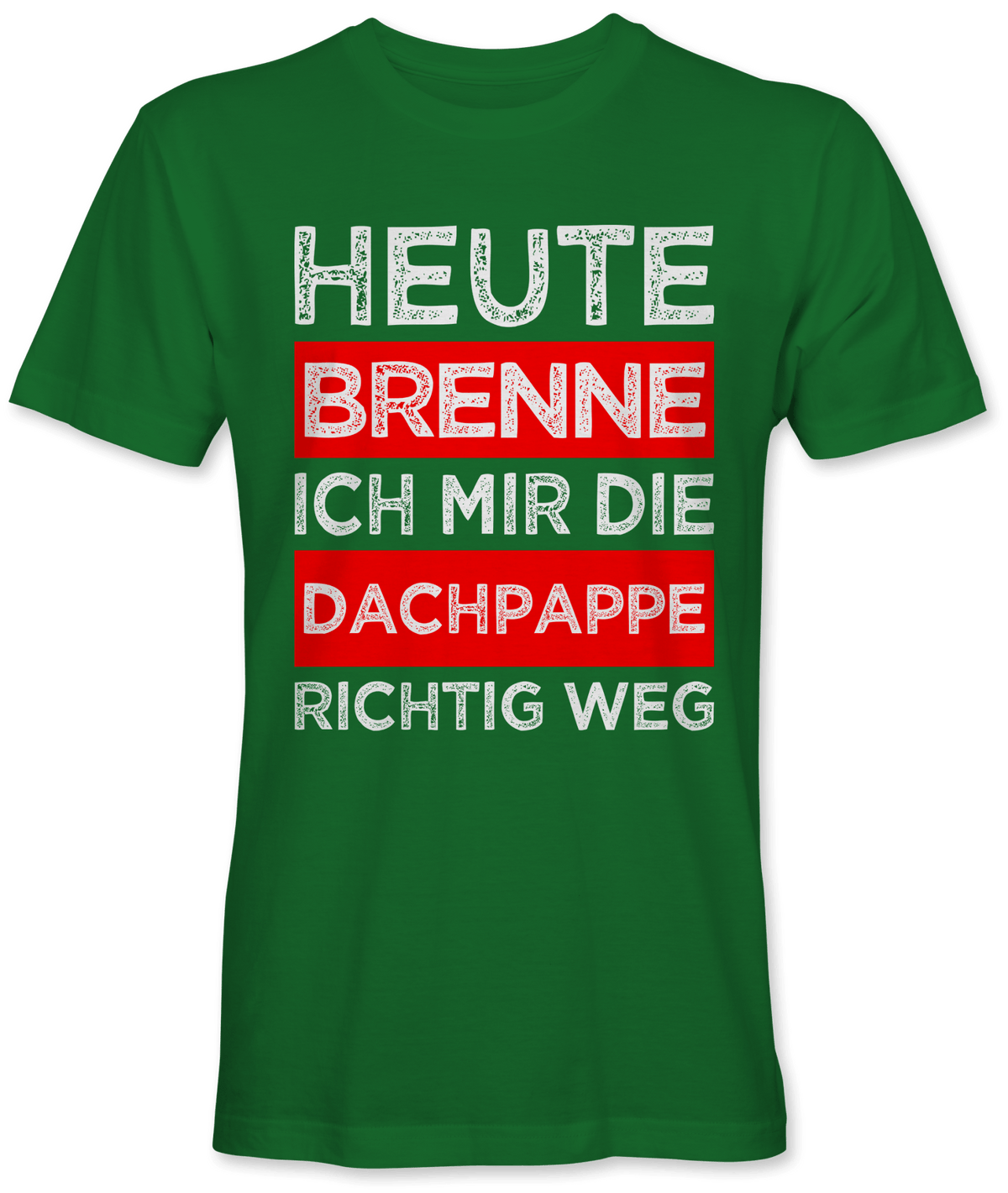 Dachpappe wegbrennen - Kreisligahelden