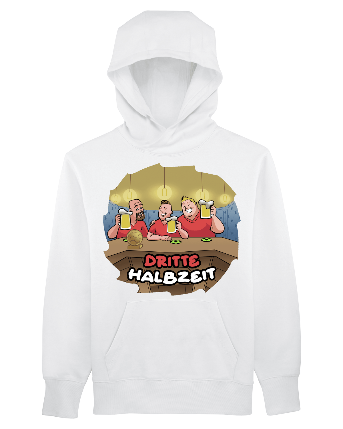 Dritte Halbzeit Premium Hoodie Hoodie - Kreisligahelden.de
