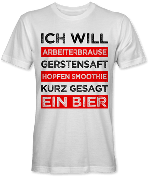 Ein Bier will ich