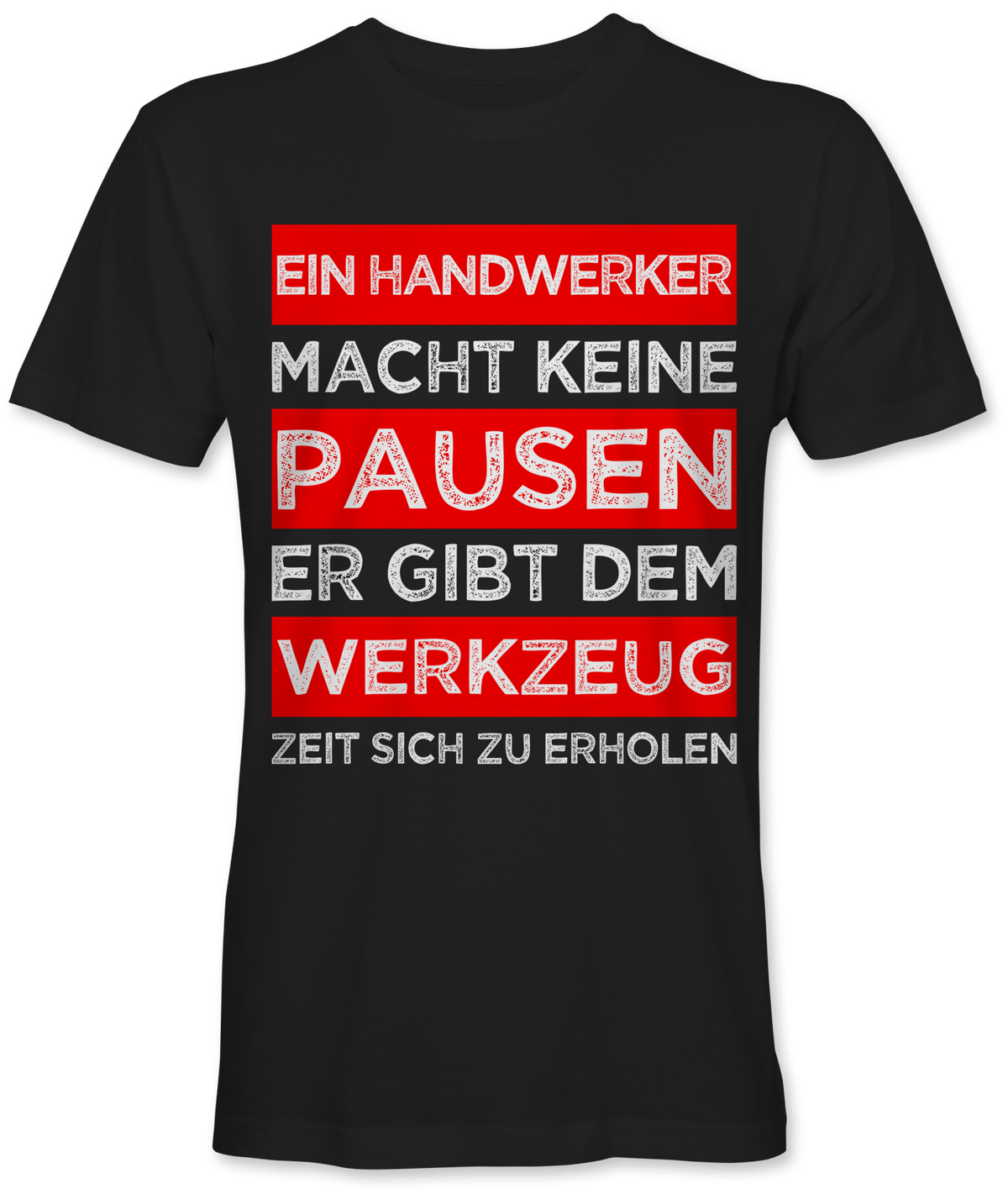 Ein Handwerker macht keine Pausen