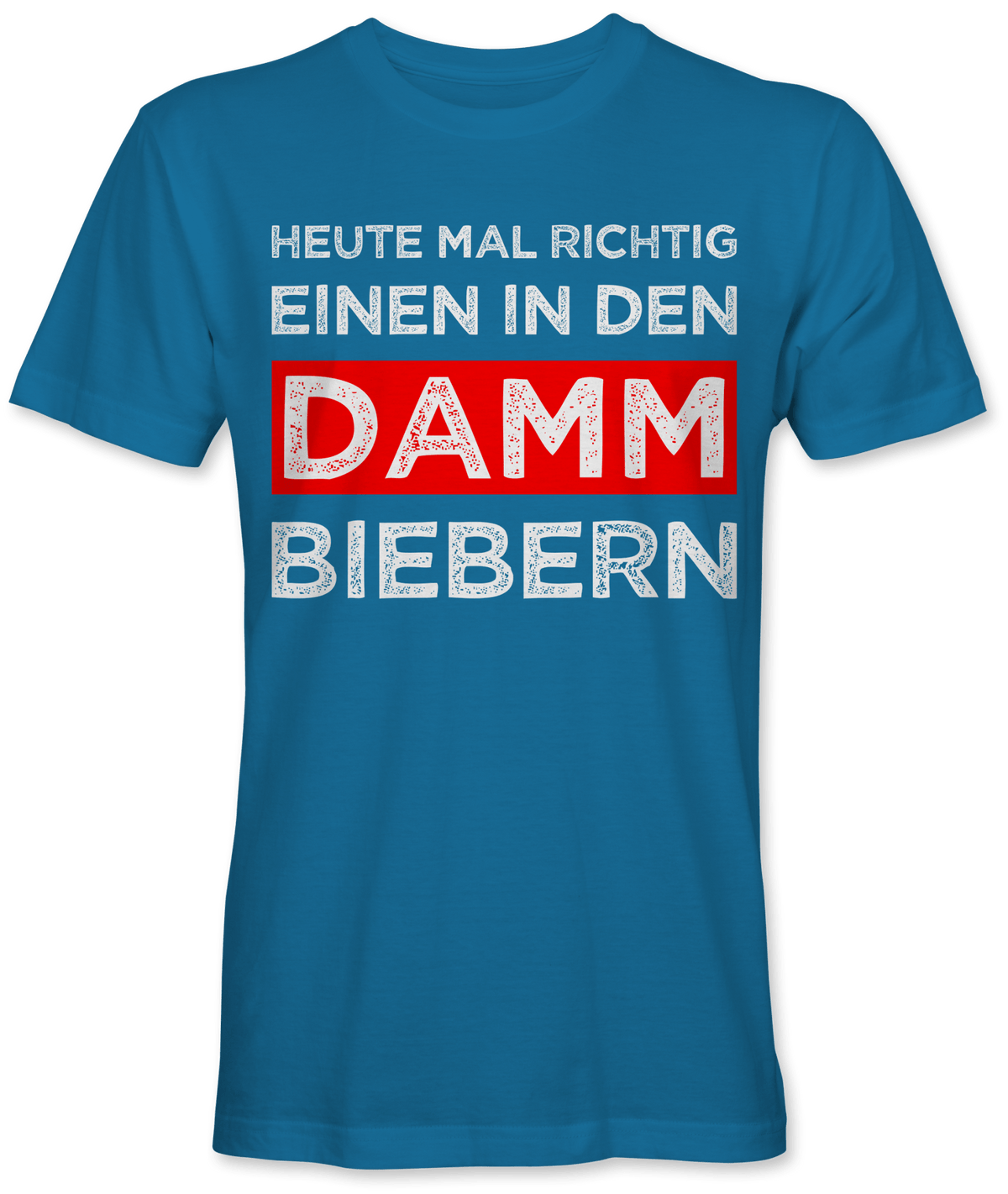 Einen in den Damm biebern