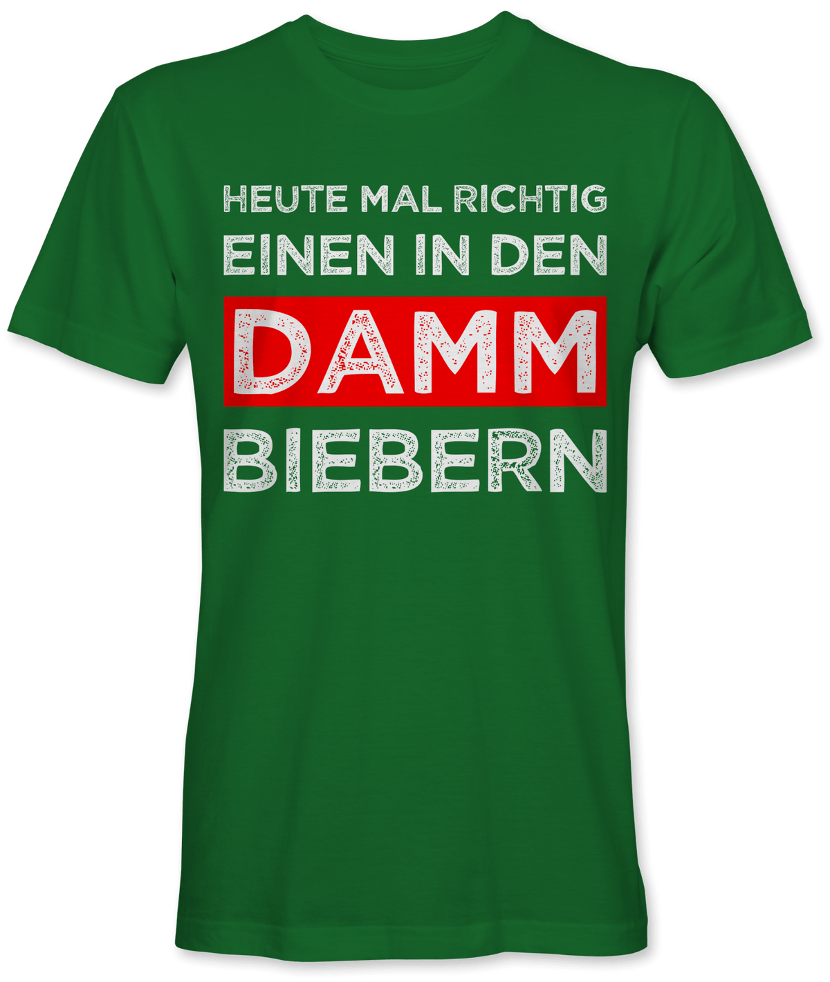 Einen in den Damm biebern