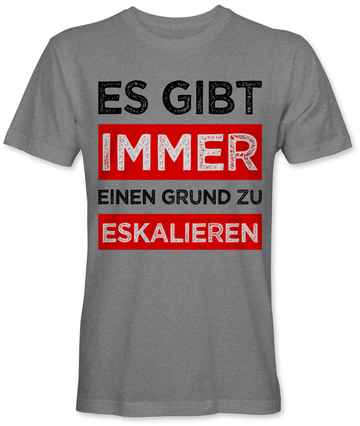 Es gibt immer einen Grund zu eskalieren