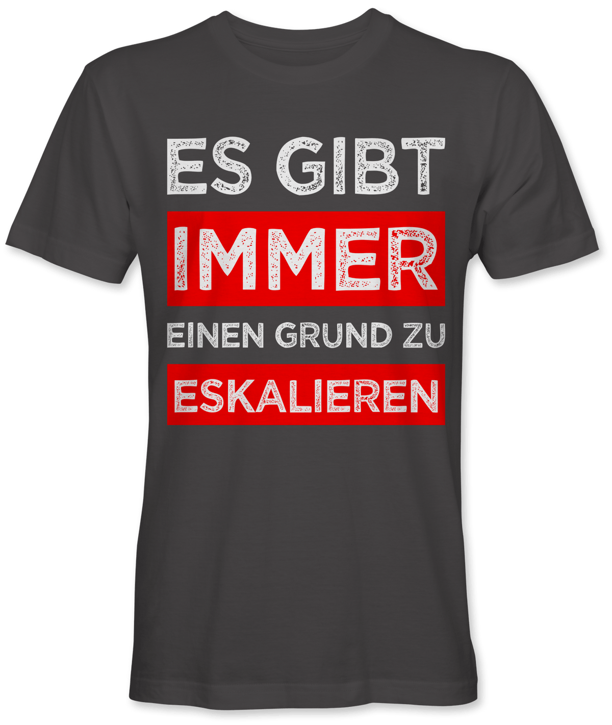 Es gibt immer einen Grund zu eskalieren