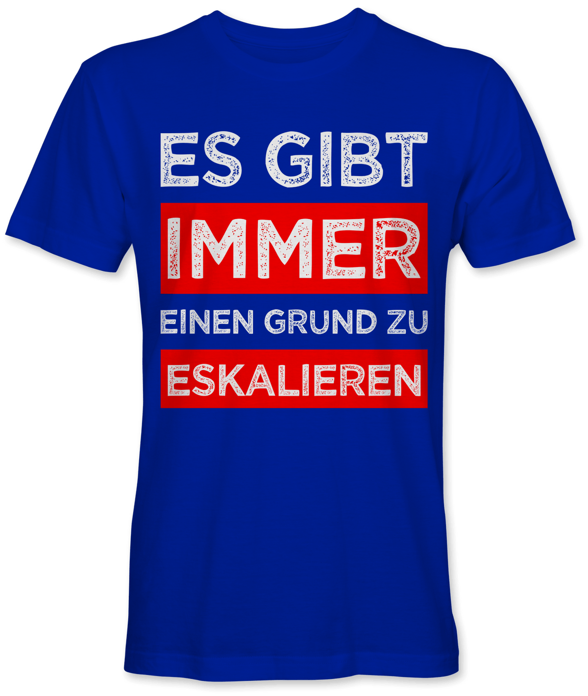 Es gibt immer einen Grund zu eskalieren
