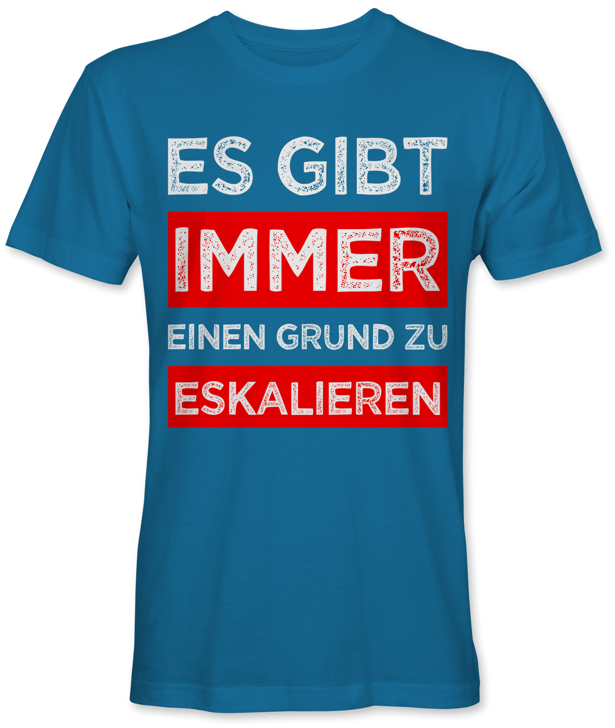 Es gibt immer einen Grund zu eskalieren