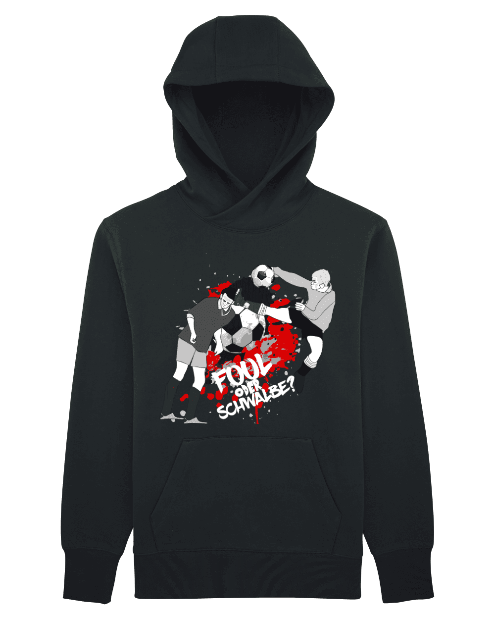 Foul oder Schwalbe Premium Hoodie Hoodie - Kreisligahelden.de