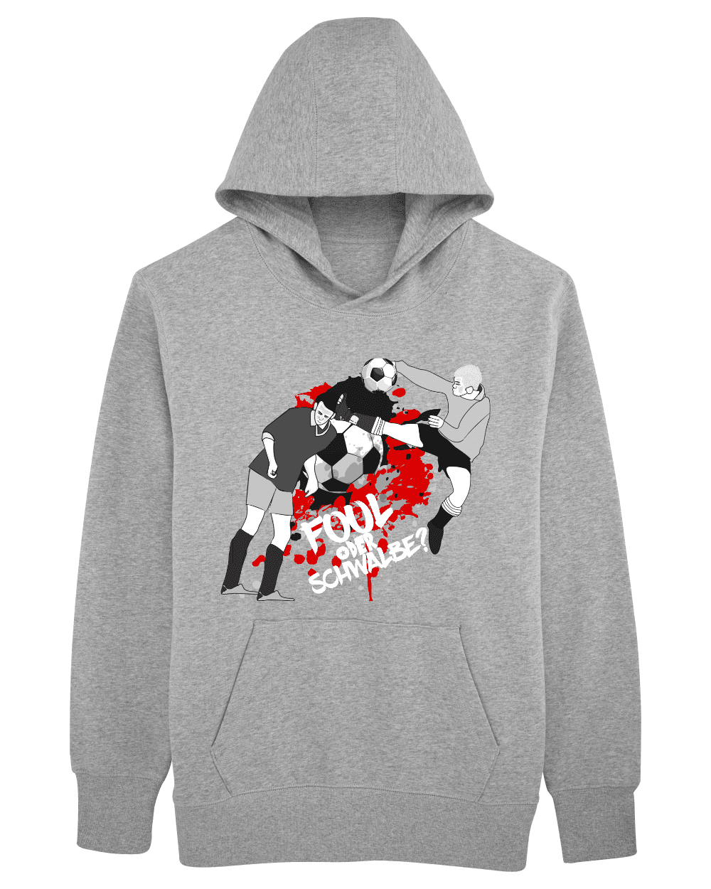 Foul oder Schwalbe Premium Hoodie Hoodie - Kreisligahelden.de