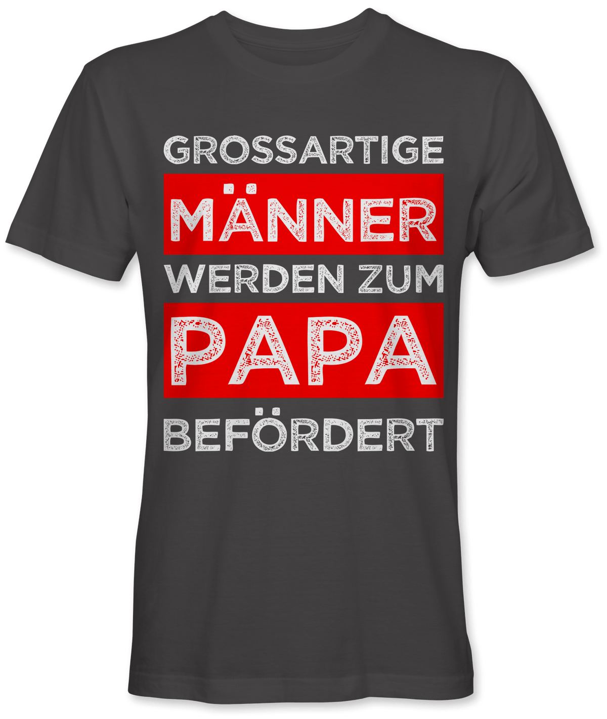 Grossartige Männer werden zum Papa befördert