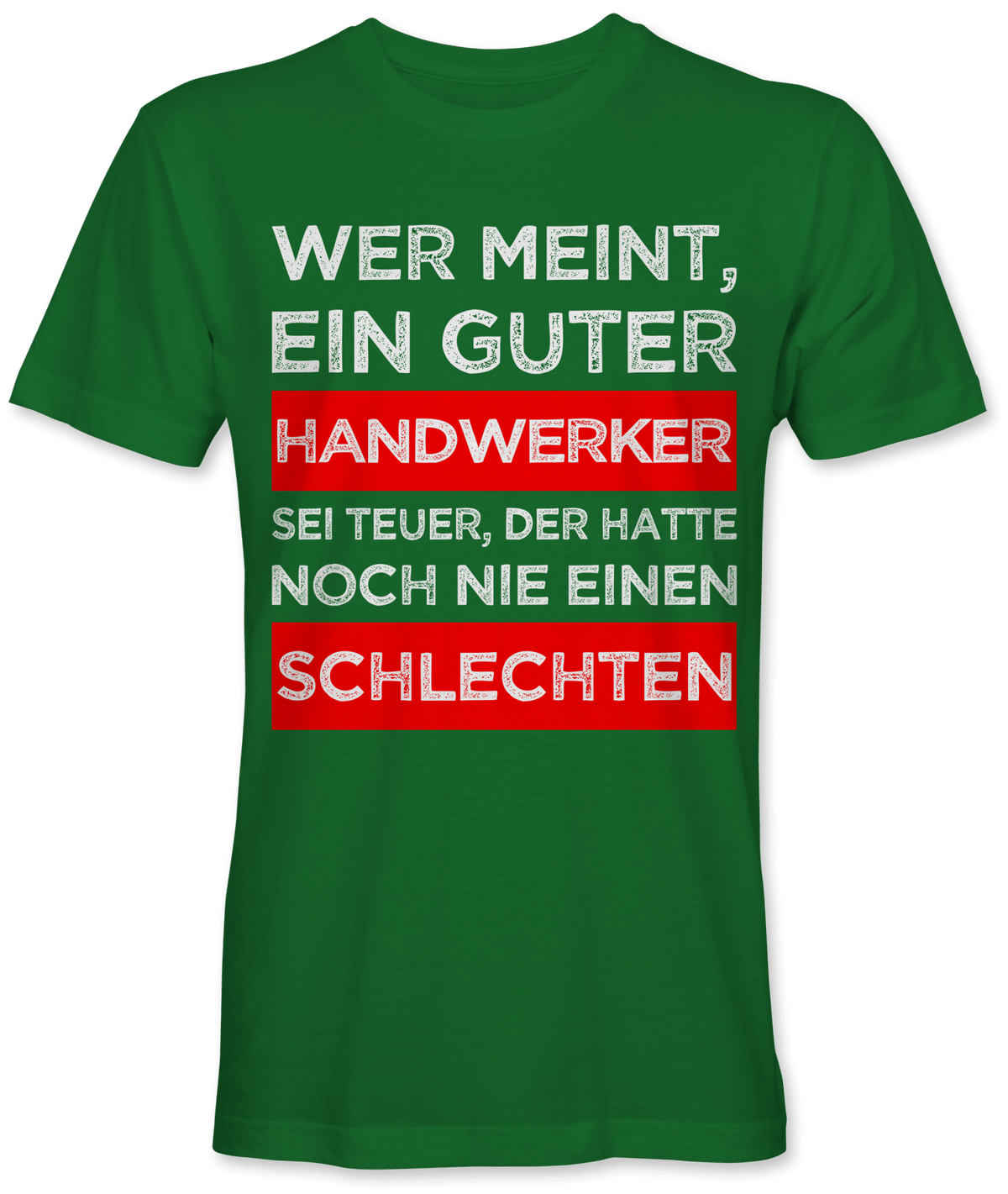 Guter Handwerker schlechter Handwerker
