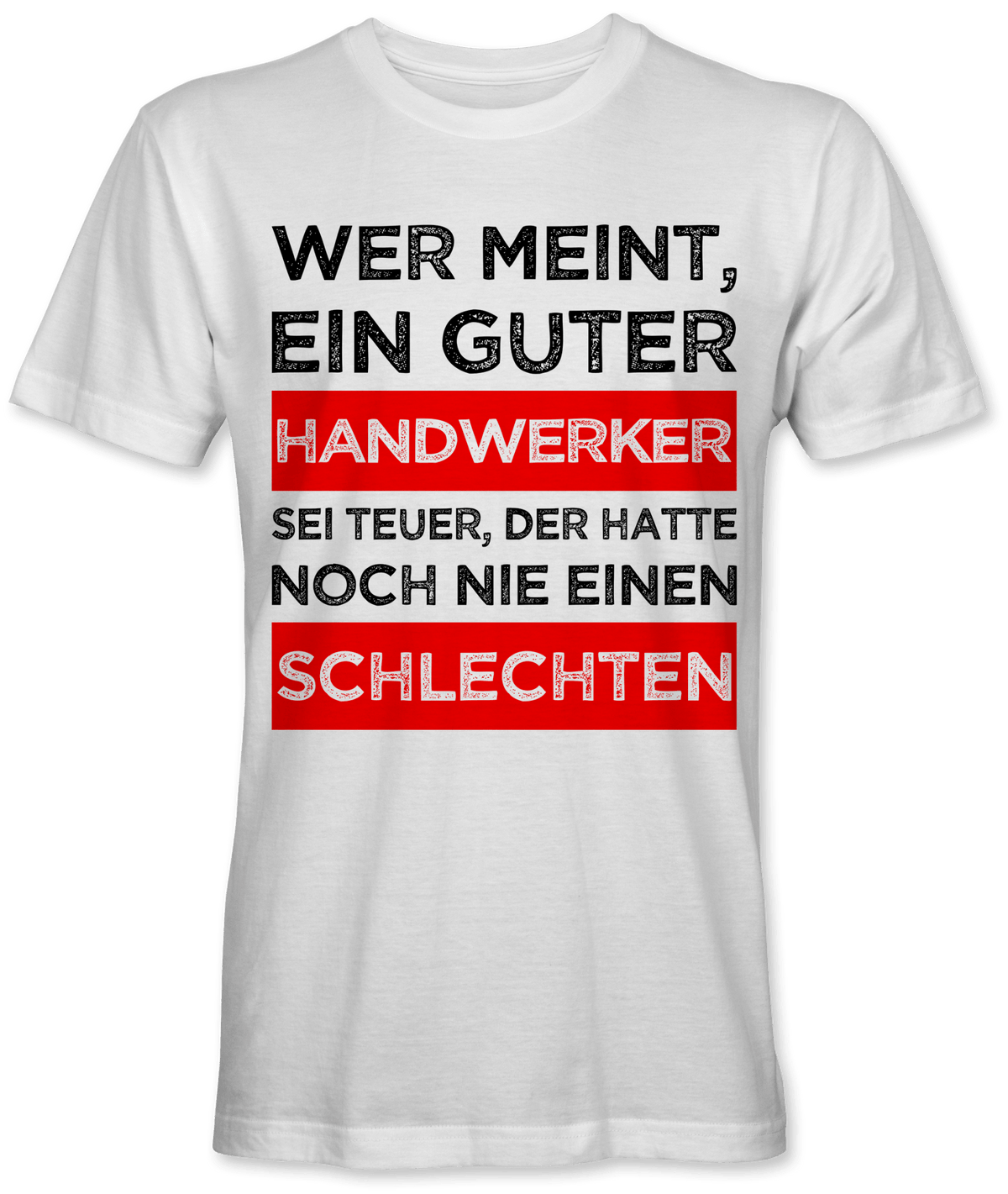 Guter Handwerker schlechter Handwerker