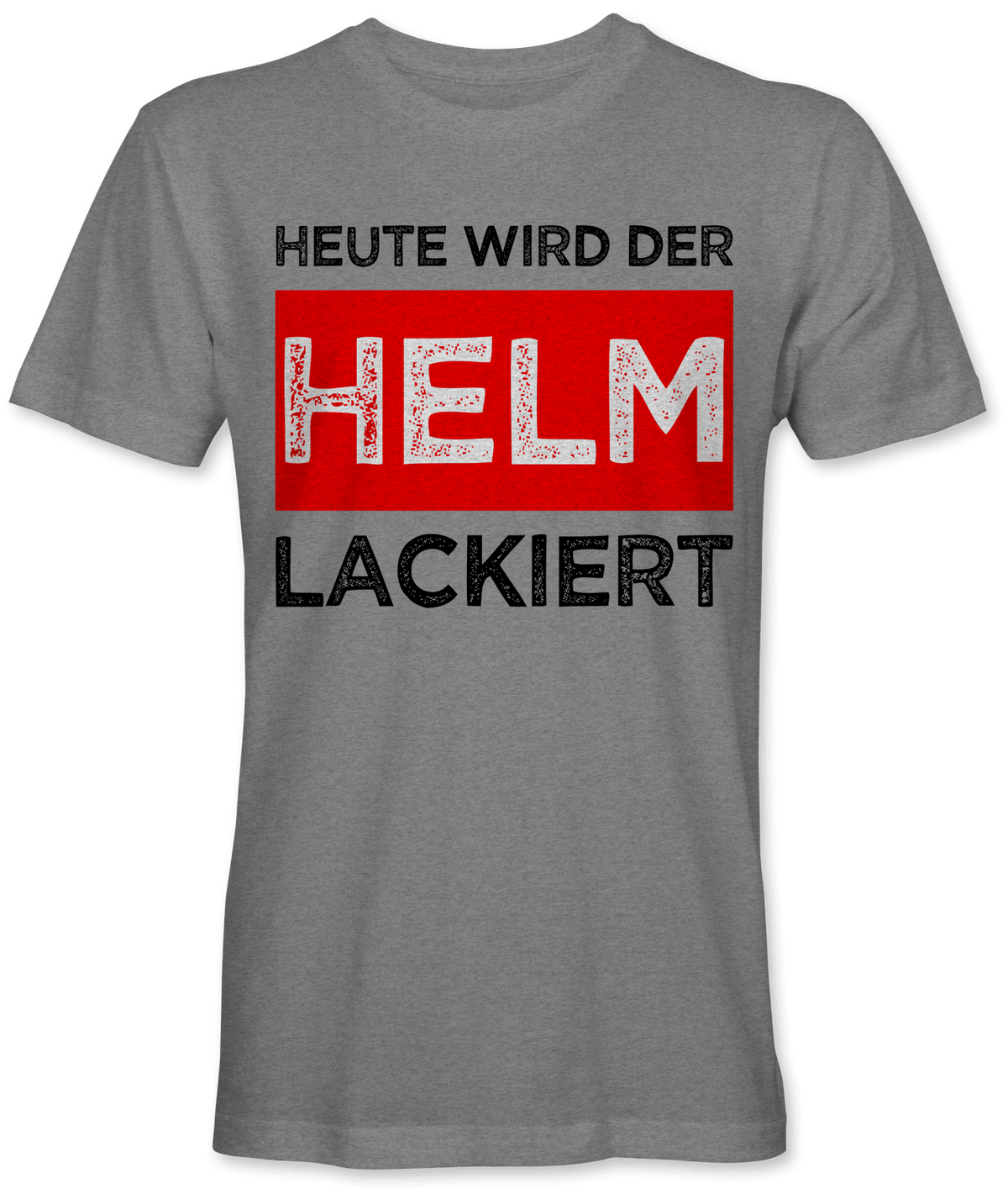 Heute wird der Helm lackiert