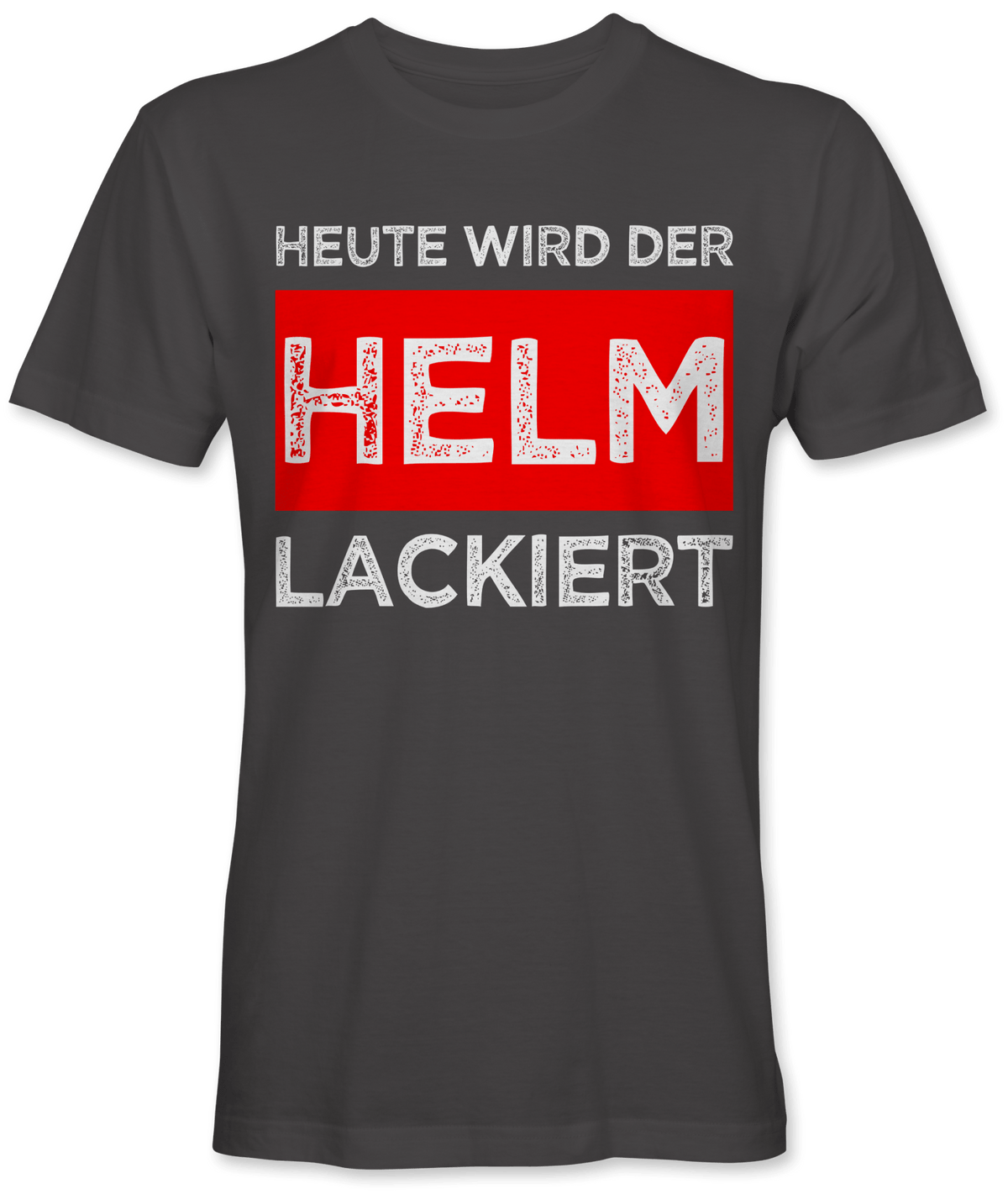 Heute wird der Helm lackiert