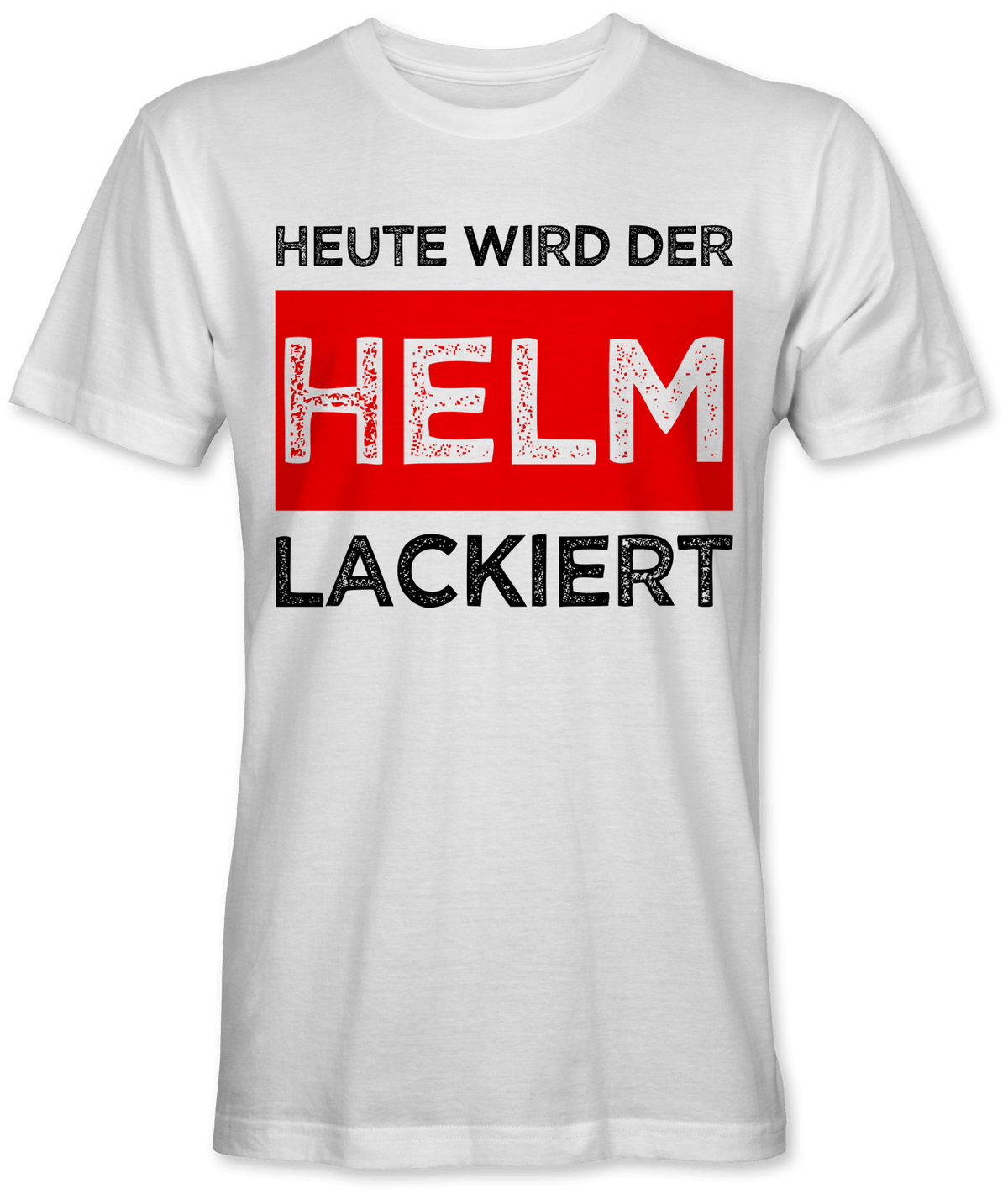 Heute wird der Helm lackiert