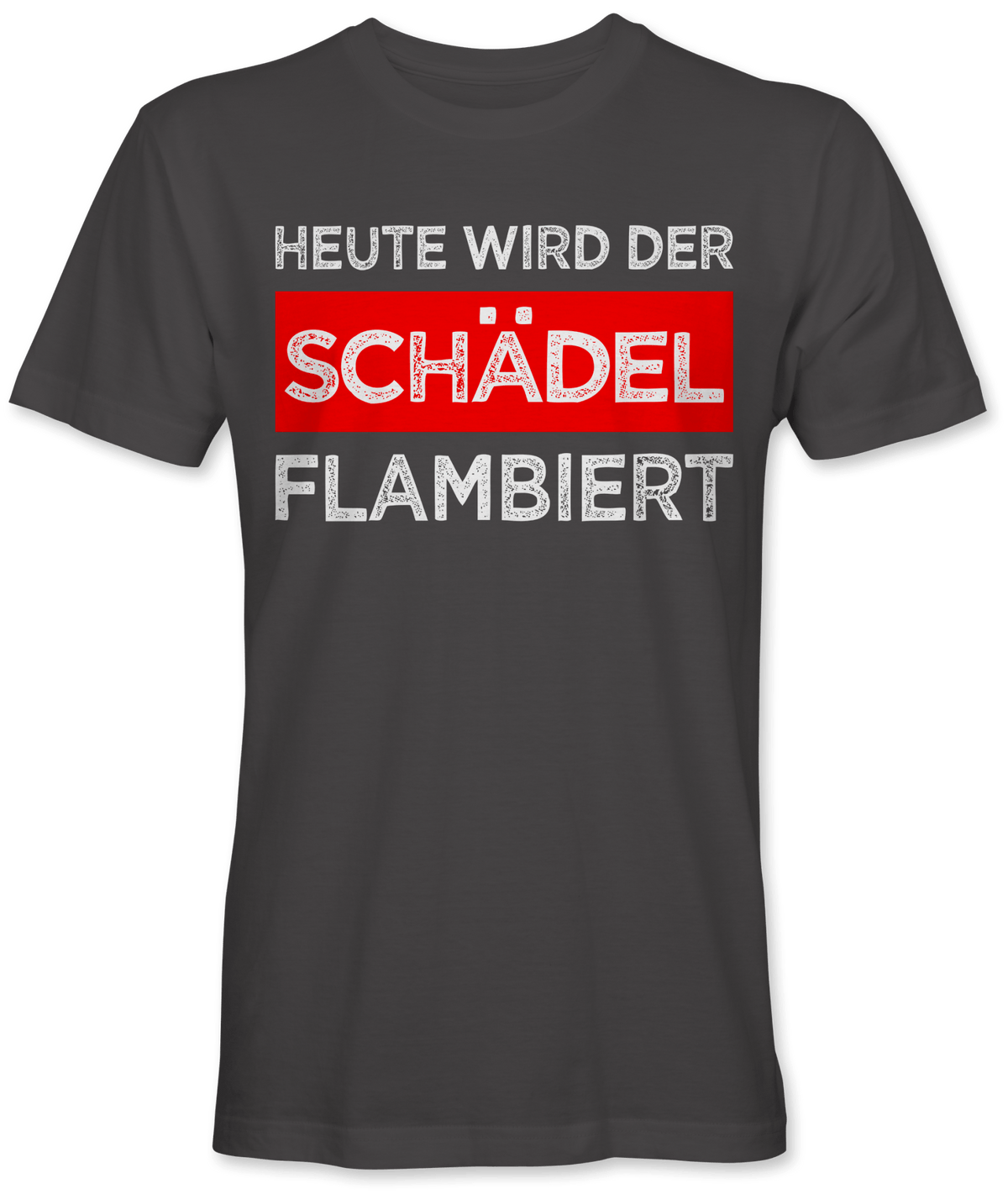 Heute wird der Schädel flambiert