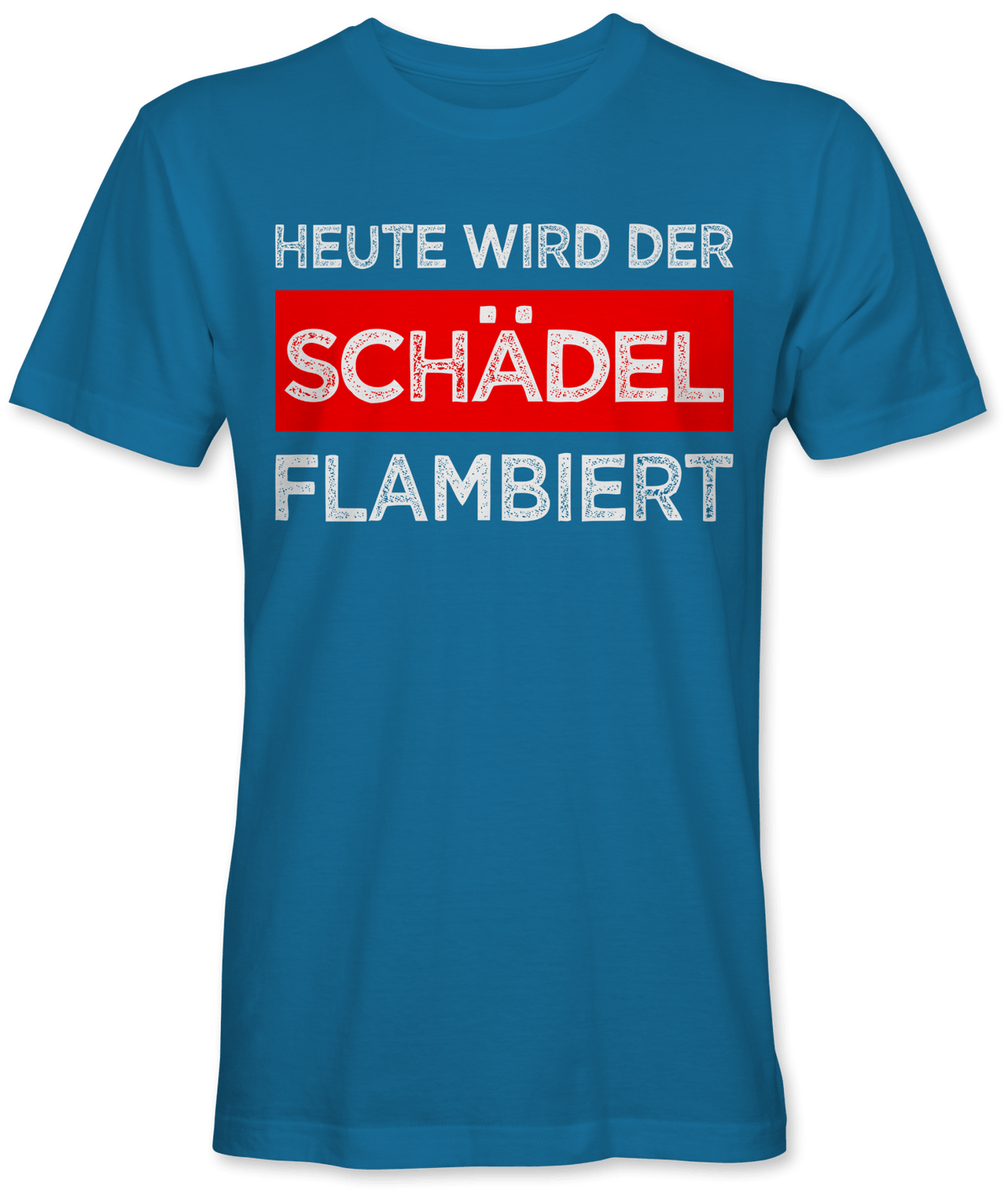 Heute wird der Schädel flambiert