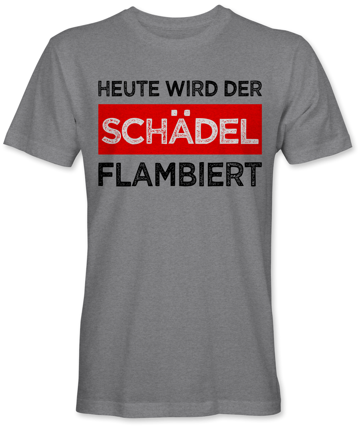 Heute wird der Schädel flambiert
