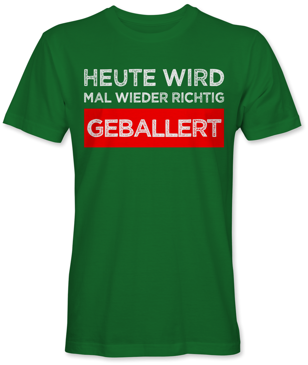 Heute wird geballert