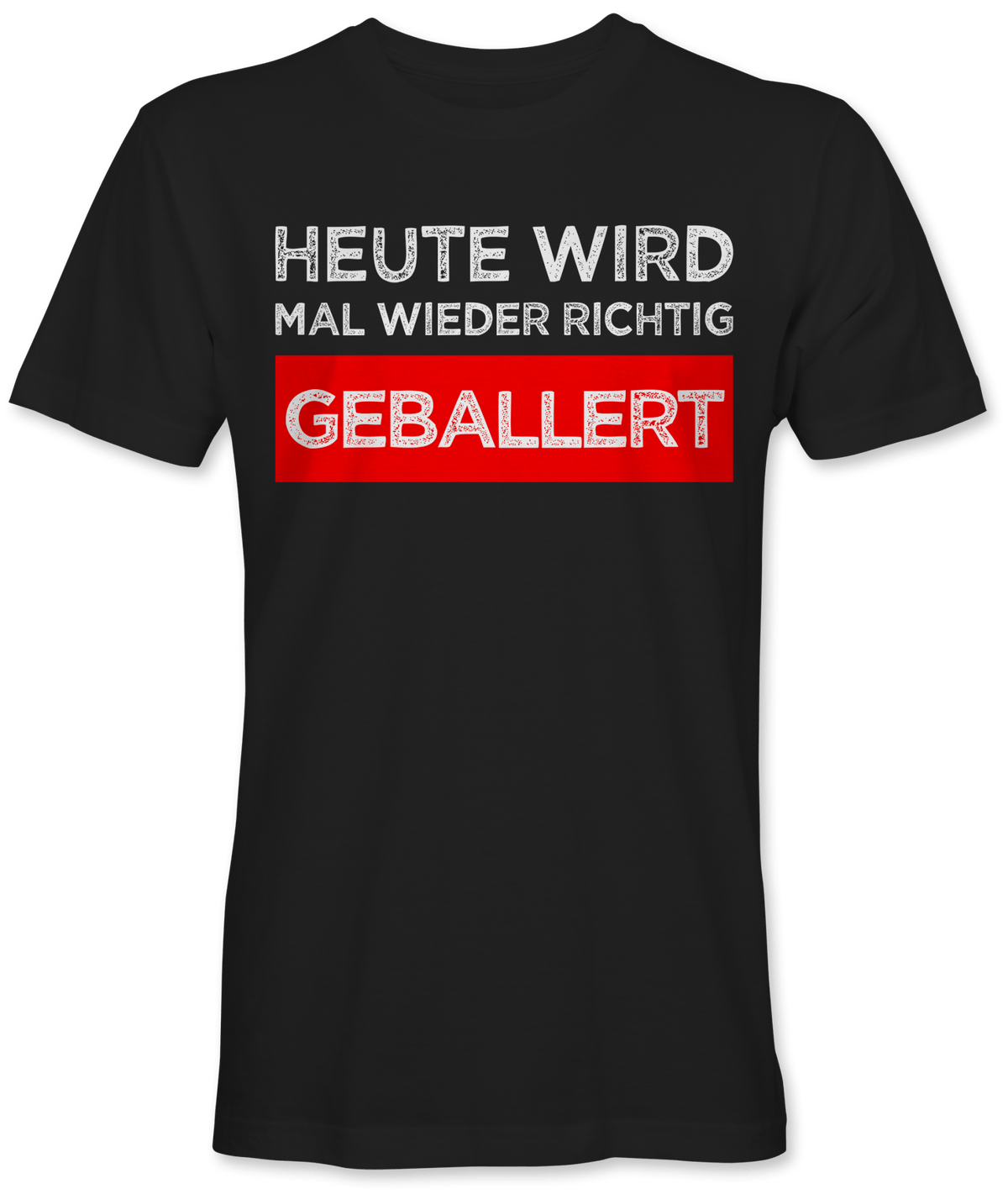 Heute wird geballert