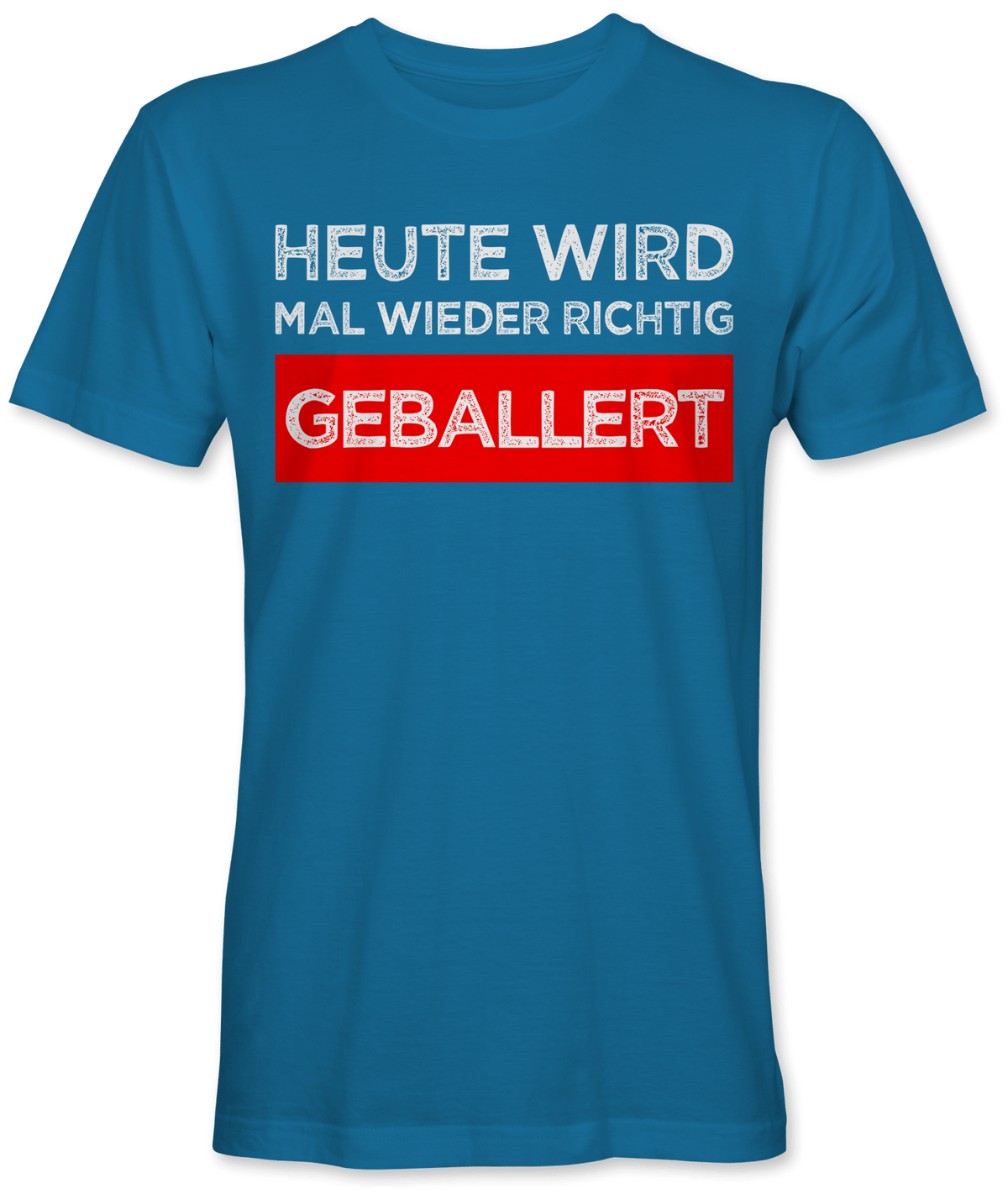 Heute wird geballert