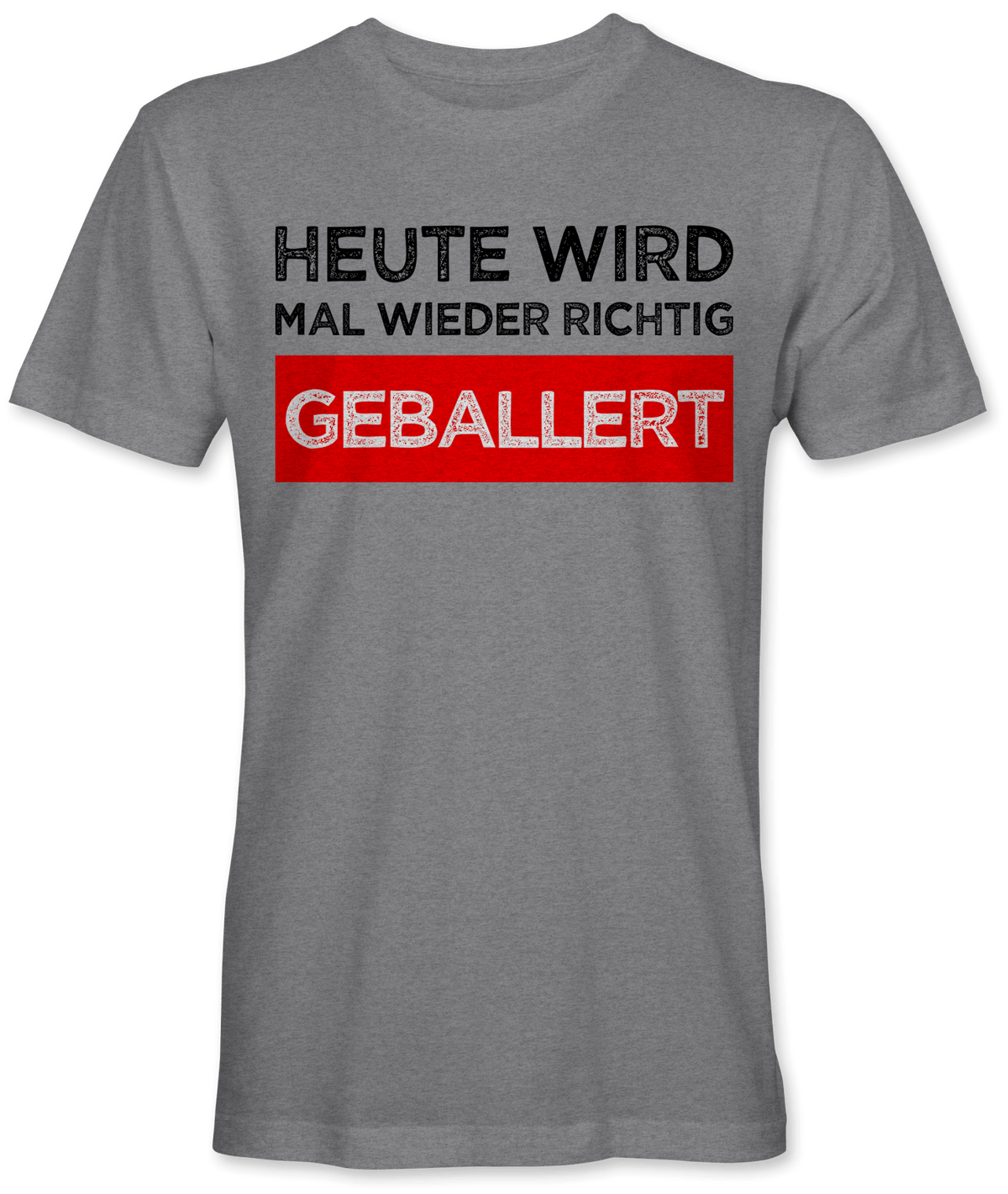 Heute wird geballert