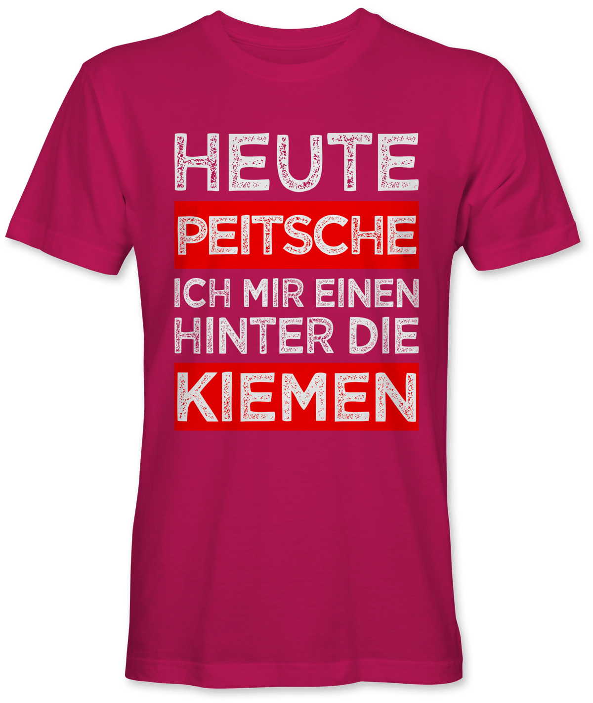 Hinter die Kiemen peitschen