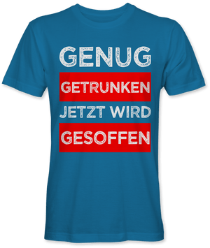 Jetzt wird gesoffen