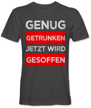 Jetzt wird gesoffen