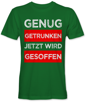 Jetzt wird gesoffen