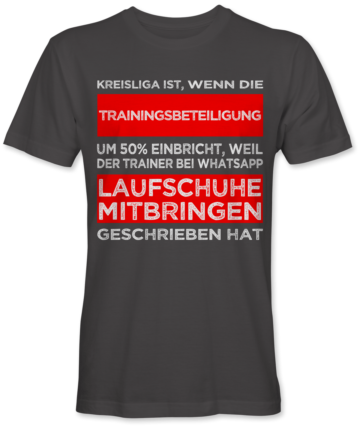 Laufschuhe mitbringen