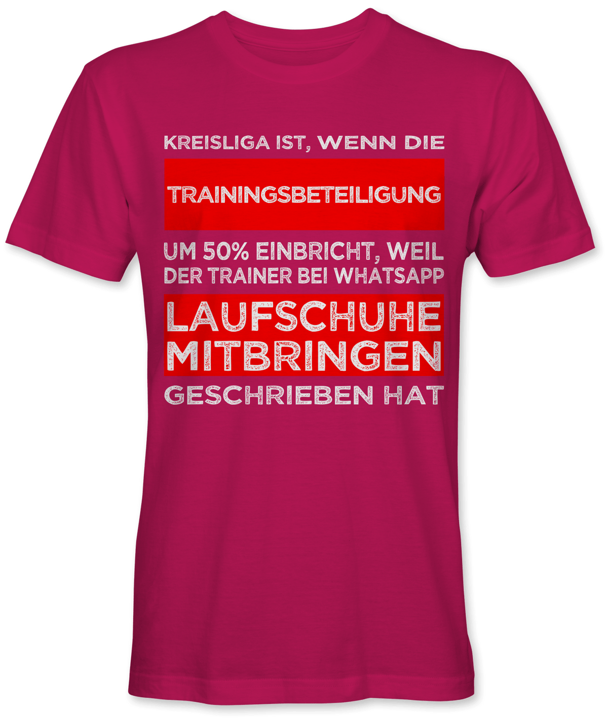 Laufschuhe mitbringen