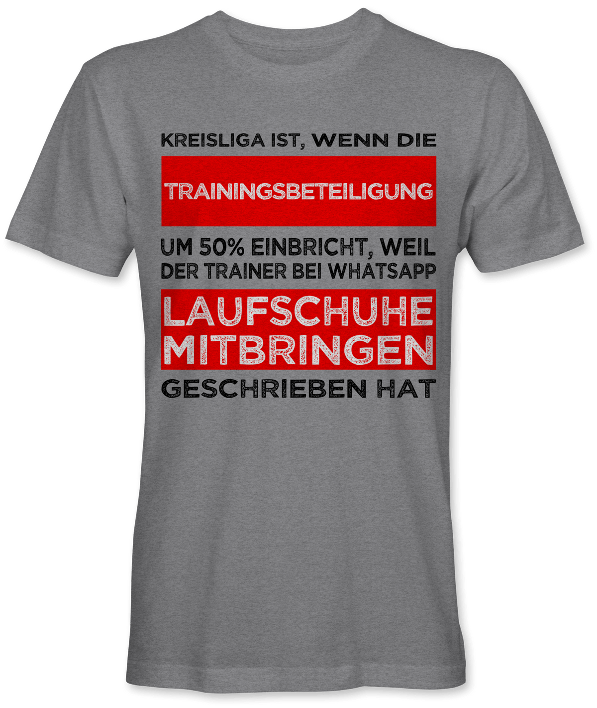 Laufschuhe mitbringen